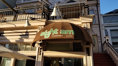 Interior of Eight AM Brunch in CA 94133