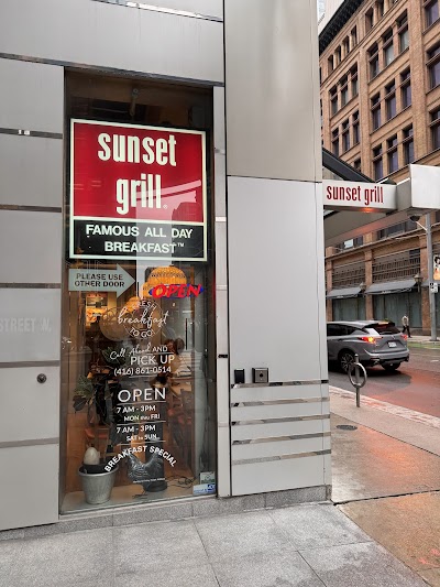 Interior of Sunset Grill in ON M5H 3W4
