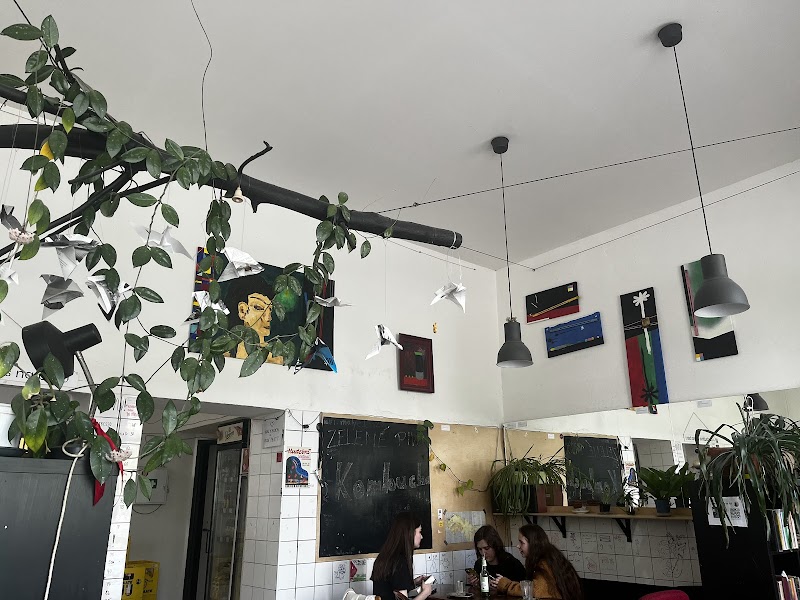 Interior of Little Eden community center and a café in 100 00 Praha 10-Vršovice