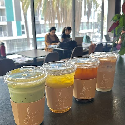 Awesome Coffee Ktown atmosphere