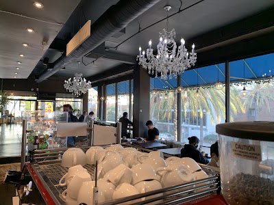 Interior of Awesome Coffee Ktown in CA 90010
