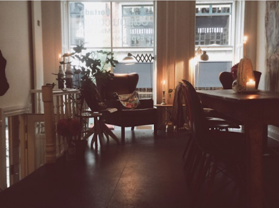Interior of Kaf' Bar in København