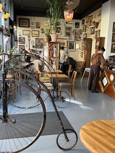 Interior of 20 Grams - Specialty Coffee Shop in København V