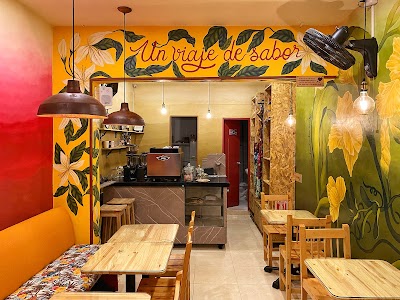 Interior of Café Euge - Specialty Coffee, Gluten Free & Coworking in Antioquia