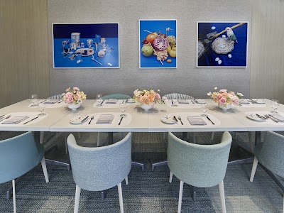 Interior of Blue Box Café by Daniel Boulud in NY 10022