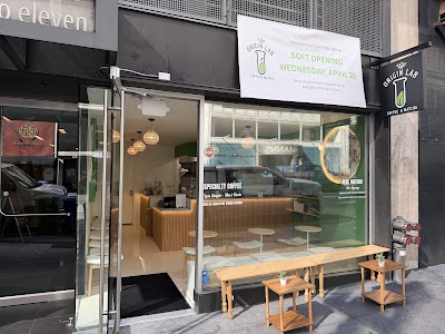 Interior of Origin Lab Coffee & Matcha in CA 94108