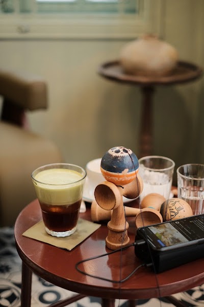 Black Market coffee space atmosphere