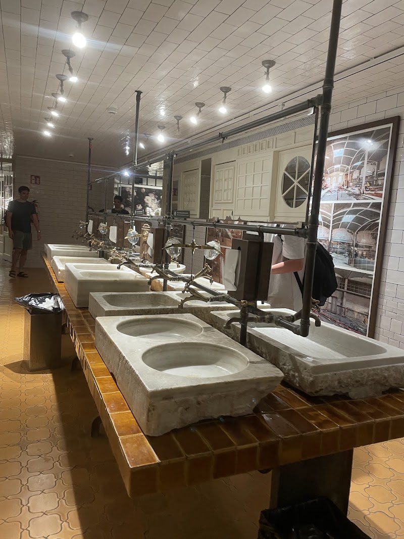 Interior of foodmarketplace in Barcelona