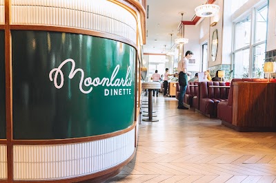 Interior of Moonlark’s Dinette in CA 90015