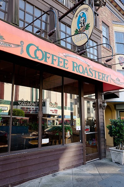 Interior of Coffee Roastery in CA 94123