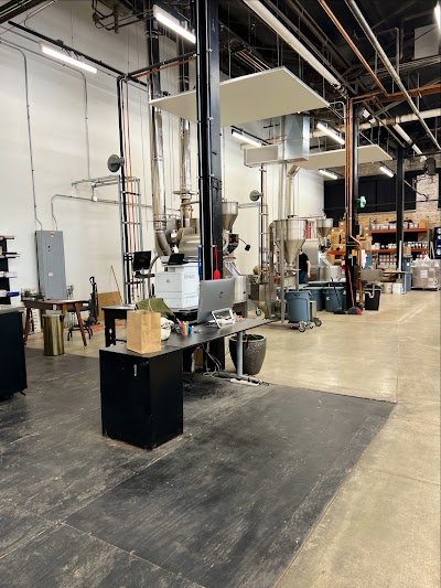 Interior of Sparrow Coffee Roastery in IL 60612