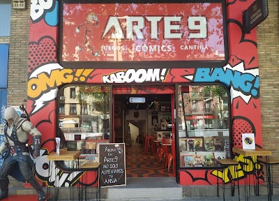 Interior of Cantina de Arte9 in Madrid