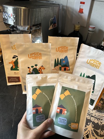 Interior of Upside Coffee Roastery in D03 R2R8