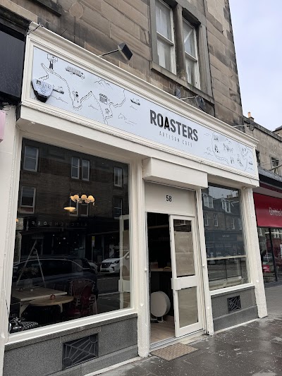 Interior of Roasters - Artisan Cafe in Edinburgh EH11 2AY