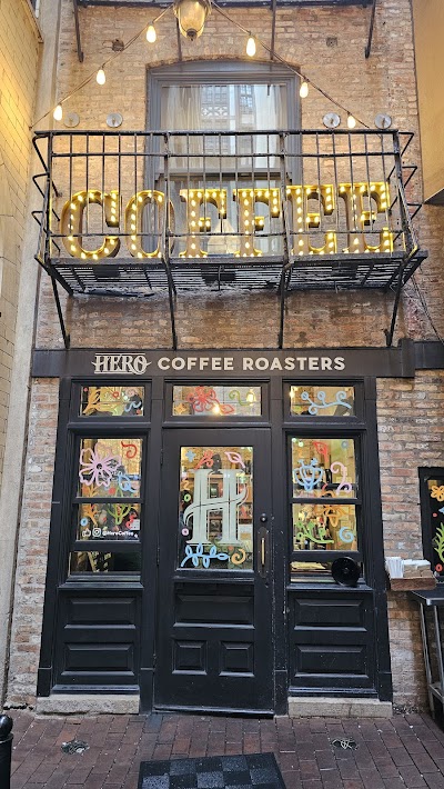 Hero Coffee and Bagel Bar coffee