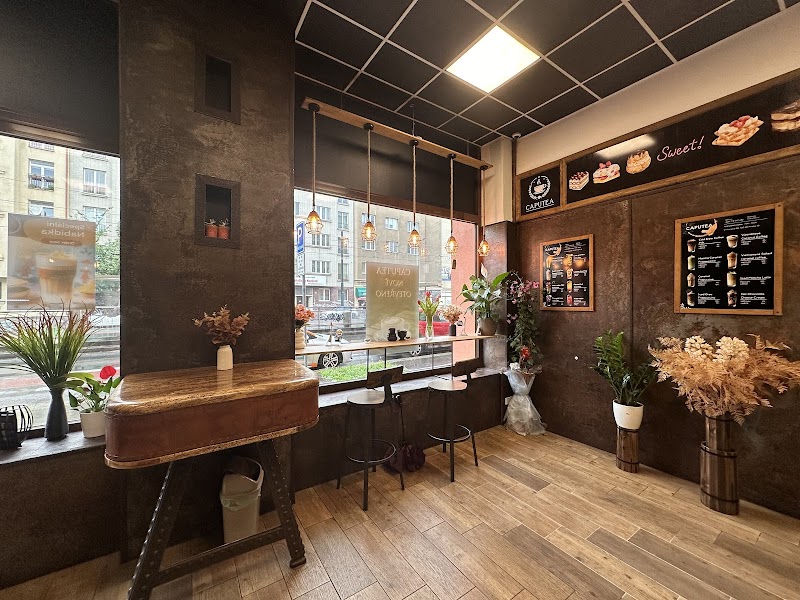 Interior of Caputea Café in 100 00 Praha 10-Vršovice