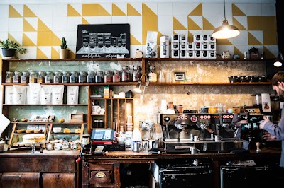 Interior of Artisan Roast Broughton street in Edinburgh EH1 3RJ