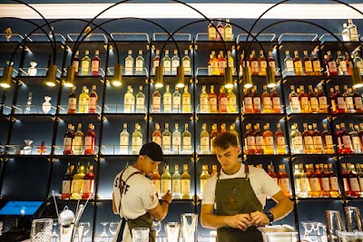Interior of Specia Atelier Bar in Madrid