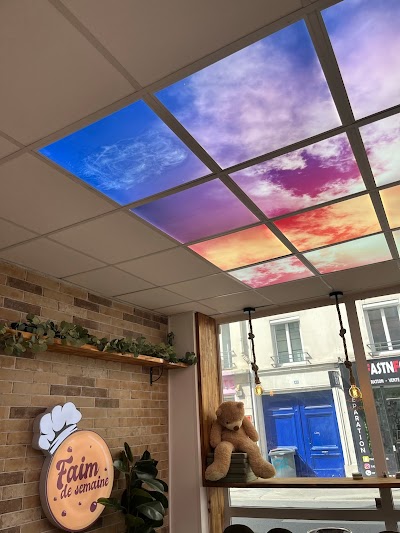 Interior of Faim de Semaine - Brunch paris 11 in Paris