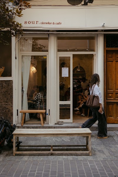 Interior of Sour Obrador y Café in Madrid
