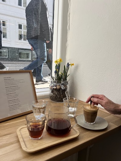 Interior of Nude Coffee in København