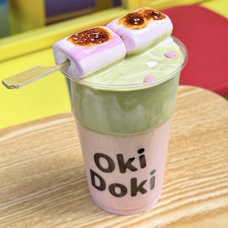 Oki Doki Matcha & Smoothies Labs atmosphere