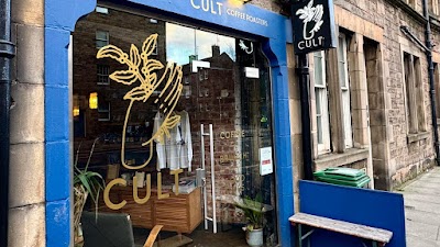 Interior of Cult Coffee Roasters in Edinburgh EH8 9NG