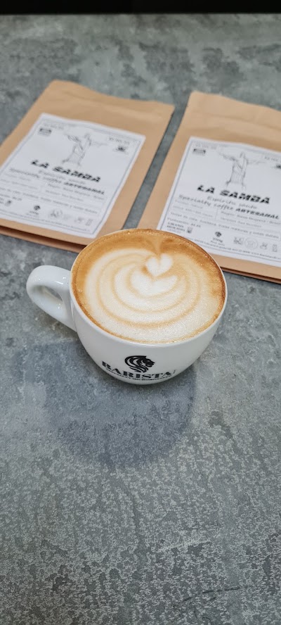 Barista specialty coffee roaster atmosphere