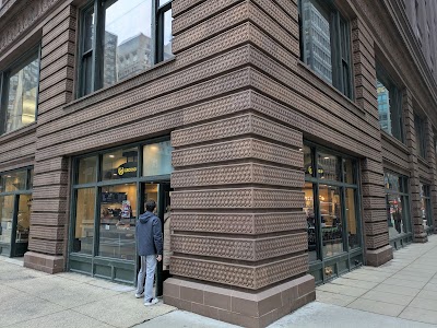 Interior of Ground Up Coffee + Bites in IL 60603