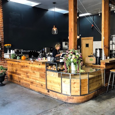 Interior of Sextant Coffee Roasters in CA 94103