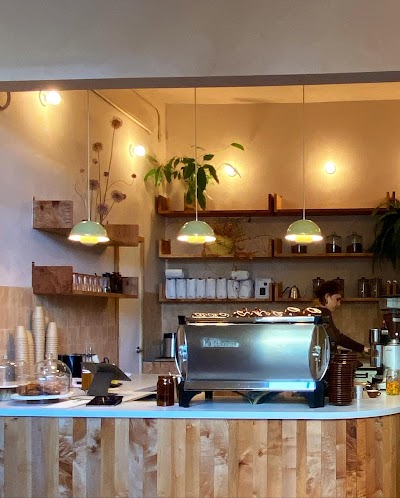Interior of Marigold Café in San Francisco