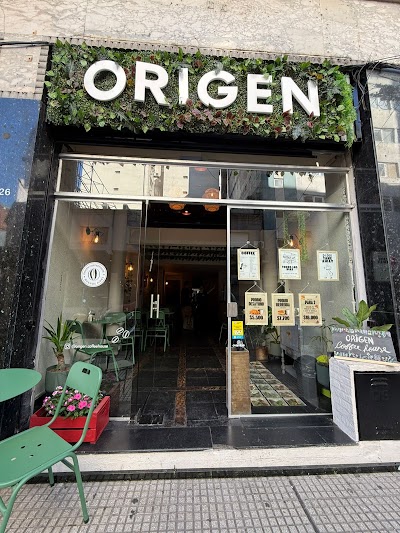 Interior of Origen Coffee House in C1019 Cdad. Autónoma de Buenos Aires