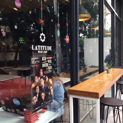 Interior of Latitude Bean+Bar in Metro Manila