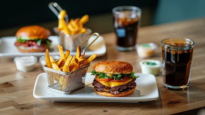 Interior of Friends & Brgrs Sello in Espoo