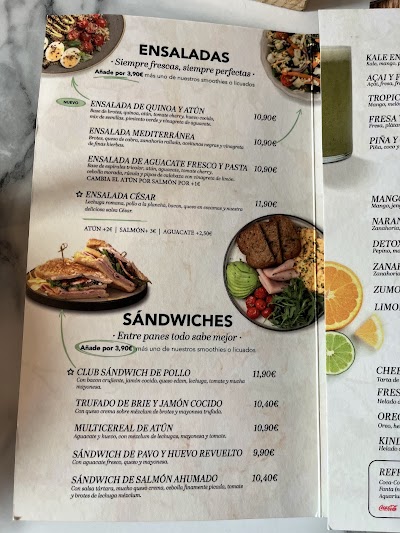 All Day Brunch by Café & Té coffee