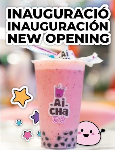 AiCha Bubble Tea & Specialty Coffee CC Som Multiespai Barcelona in Barcelona