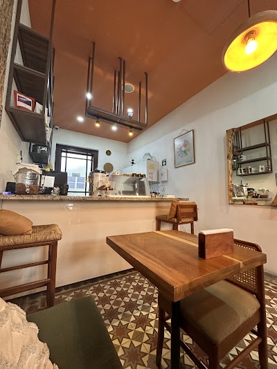Interior of ATTA Salon Café in Pue.