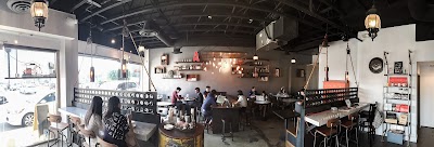 Interior of Alchemist Coffee Project in CA 90005