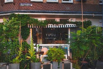 Interior of YUSU in AX Amsterdam