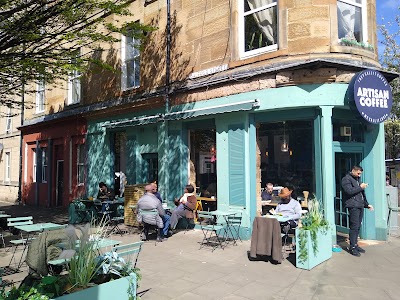 Interior of Artisan Coffee Leith in Edinburgh EH6 5EL