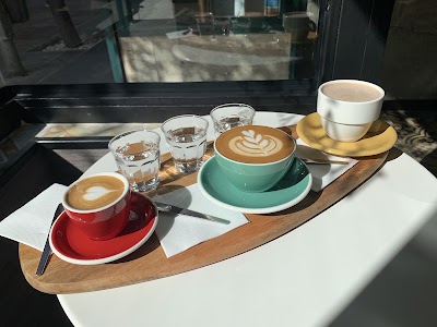 Interior of Cafe Guayacan in Madrid