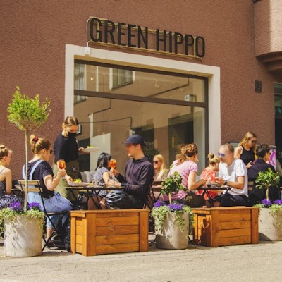 Interior of Restaurant Green Hippo Kallio in Helsinki