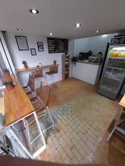 Interior of The Coffee Break in C1057 Cdad. Autónoma de Buenos Aires