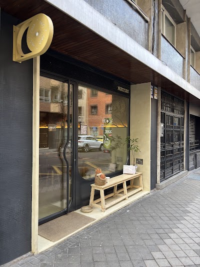 Interior of Kavi Café in Madrid