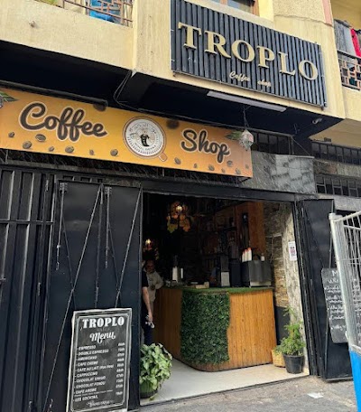 Interior of TROPLO COFFEE in casablanca