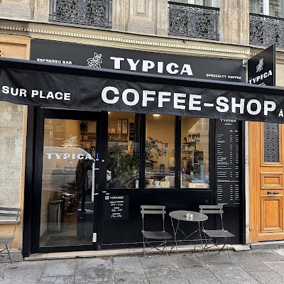 Interior of Typica Specialty Coffee in Paris
