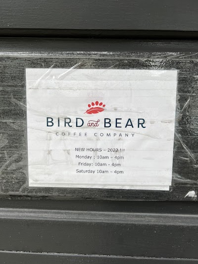 Bird and Bear Coffee coffee