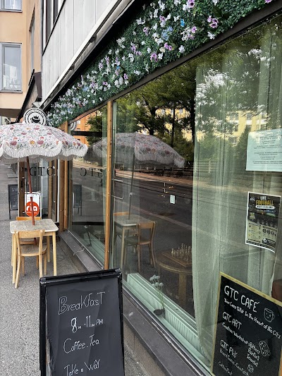 Interior of GTC Café in Helsinki