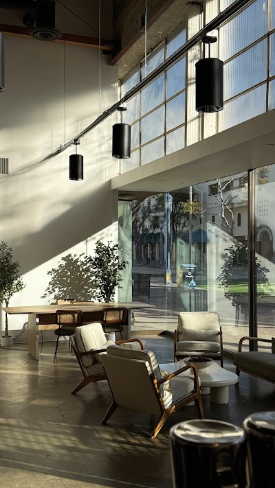 Interior of Boondocks Coffee Roasters in CA 90024