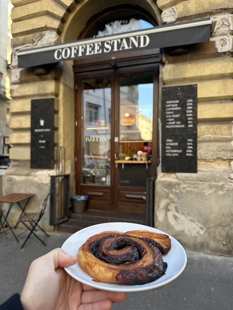 Coffee Stand Gutenberg in Budapest
